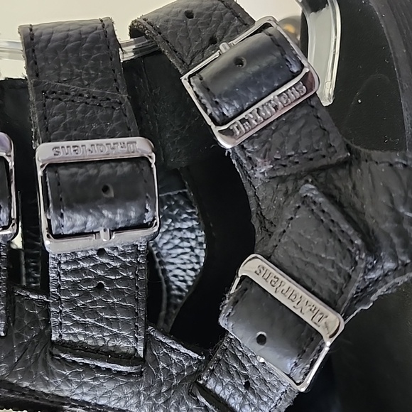 Dr Martens Women's Olson Zipped Leather Sandals 7 - Picture 5 of 12